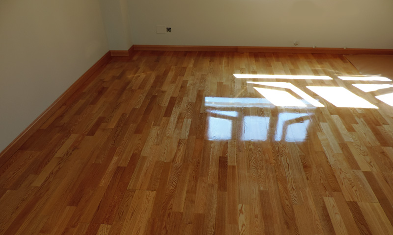 Detalle suelo de parquet