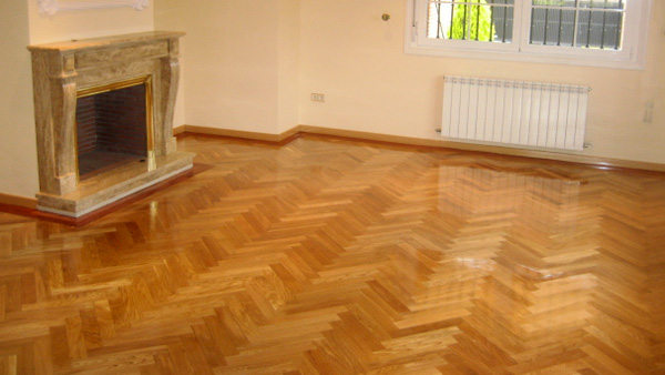 Tarima de madera laminada